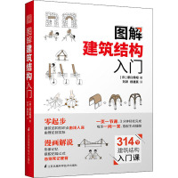 [正版]图解建筑结构入门 原口秀昭 筑图册零基础入门书籍建筑模型书籍 景观设计图解建筑结构图解现代模型要素模型制作书籍