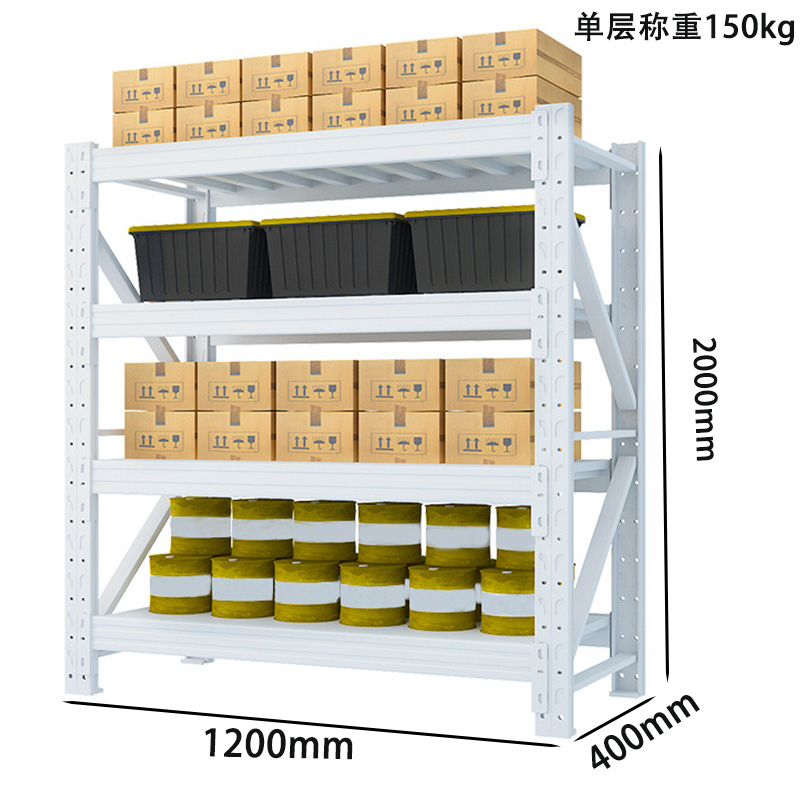 景福达货架 轻型1200*400*2000mm（150kg）组