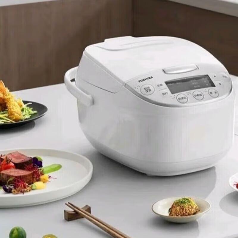 东芝(TOSHIBA)3L电饭煲RC-10MSLC涂层发芽米拆洗日本商超同款 东芝电饭煲RC-10MSLC 3L高清大图