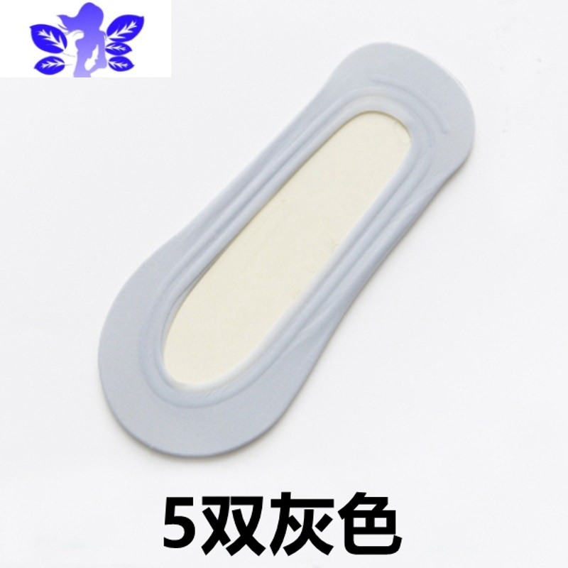 Ideamini床袜女夏季冰丝浅口隐形袜子蕾丝船袜薄款硅胶防滑不掉跟袜子