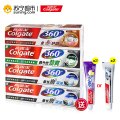 高露洁(Colgate)360牙膏套装（180g*4支） 送旅行装牙膏40g*2 总计800g