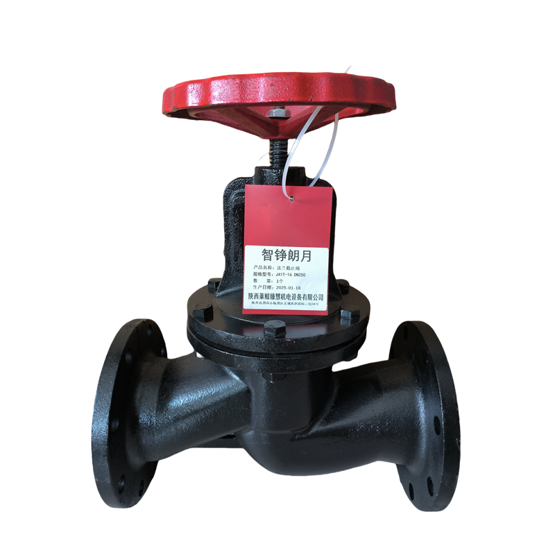 智铮朗月 法兰截止阀J41T-16 DN250 个高清大图