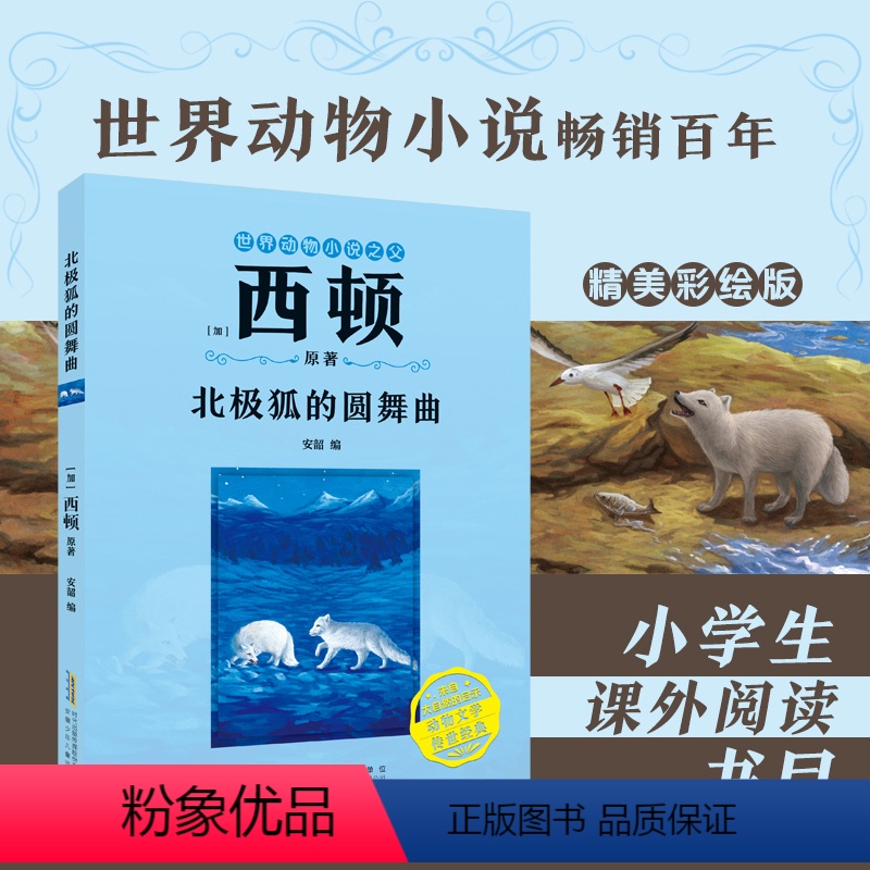北极狐的圆舞曲 [正版]北极狐的圆舞曲 [加]西顿/ 原着fb安韶编/安徽少年儿童出版社 外国文学/动物小说