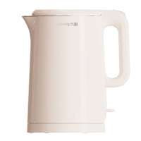 九阳电热水壶1.5L家用无缝内胆双层隔热电水壶K15FD-W6710