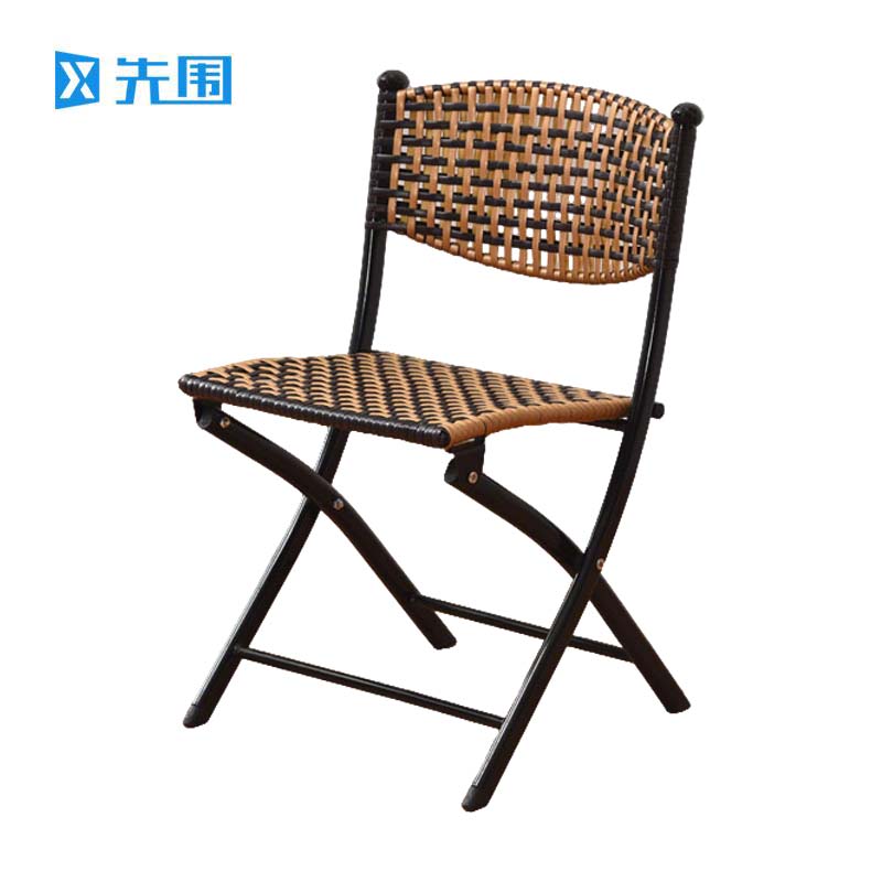 先围 藤编凳子 折叠坐高40cm 个高清大图