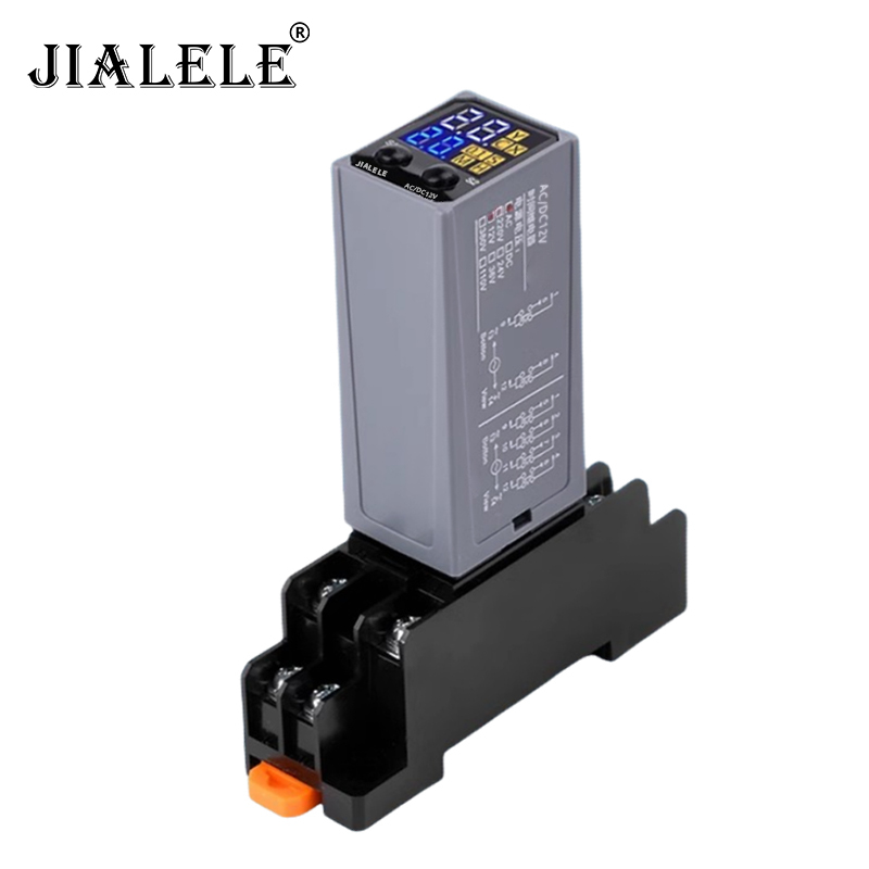 JIALELE 时间继电器交流通用AC/DC12V/个