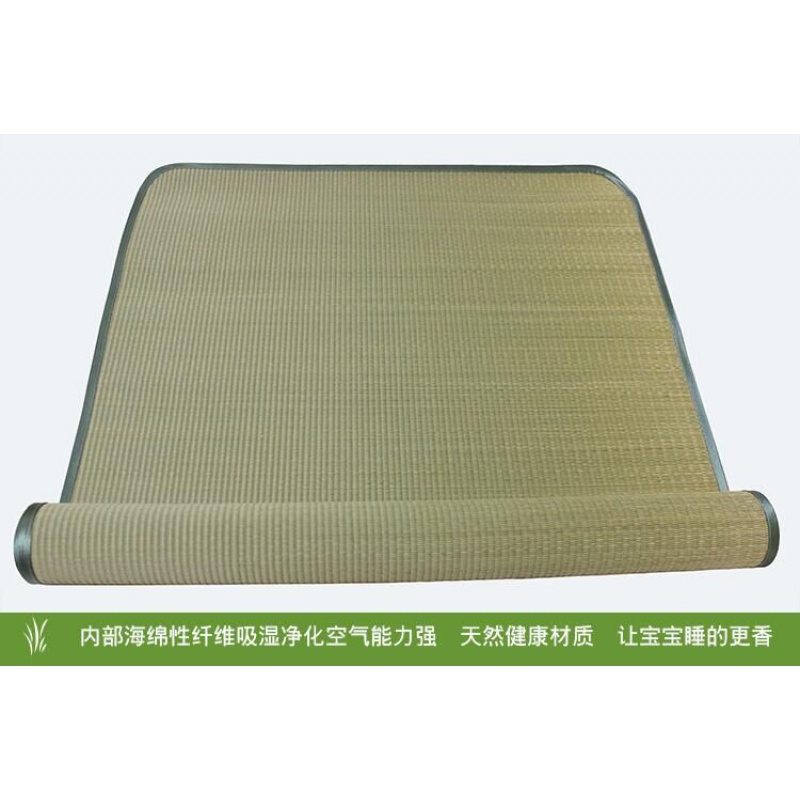 家柏饰(CORATED)学生凉席席子垫1.2蔺1.0宿舍单人1.8m米双人床芦苇席编0.9高清大图