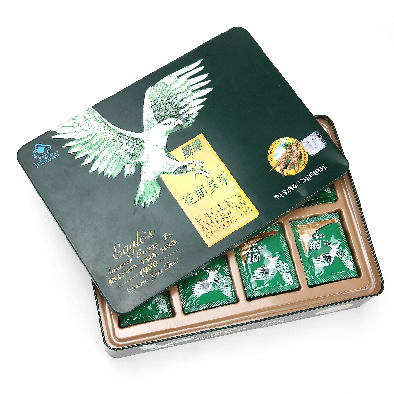 鹰牌PRO&EAGLE 西洋参花旗参茶120g 3g/包*40包 西洋参茶 礼盒装 保健茶饮