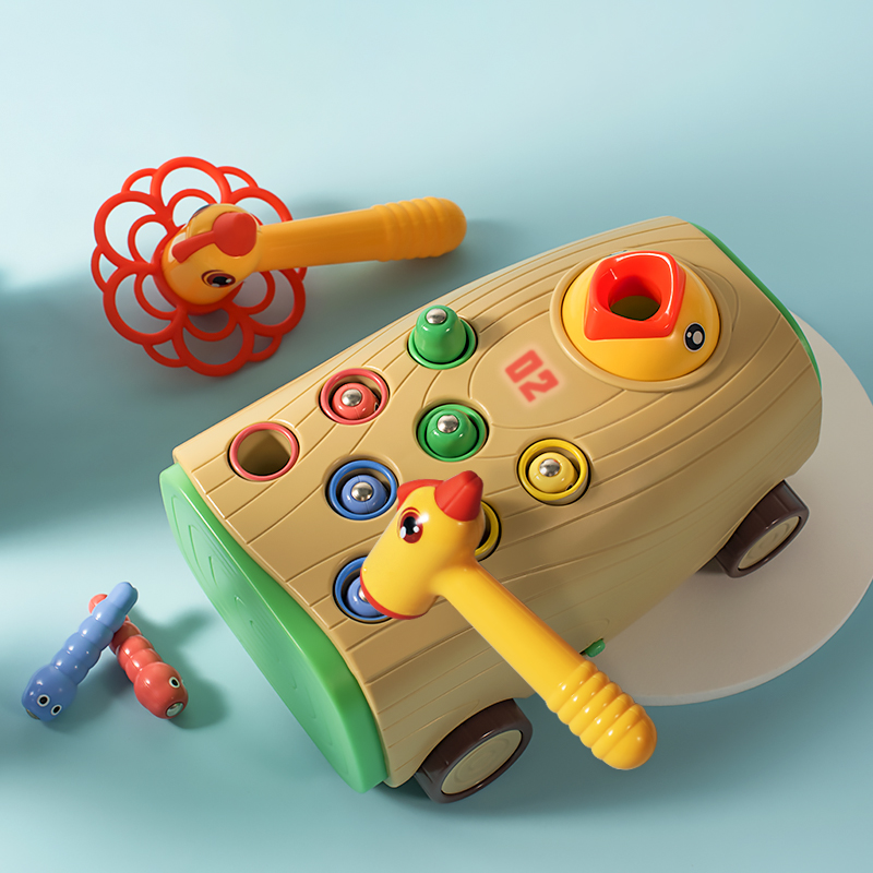 童启萌啄木鸟锤锤乐XQS2020C颜色随机益智高清大图