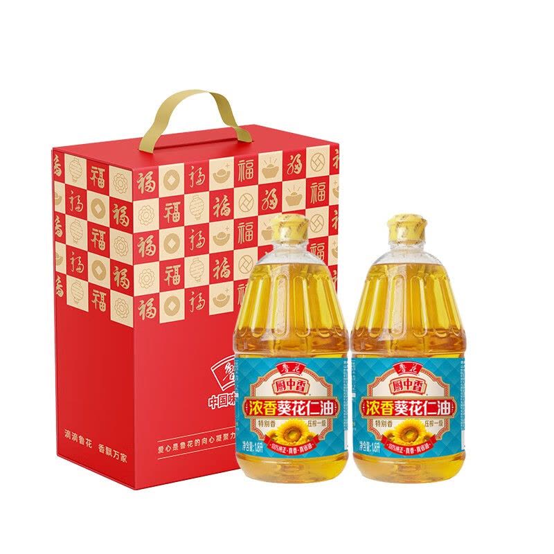 鲁花 浓韵尊品礼盒D(单位:盒)图片