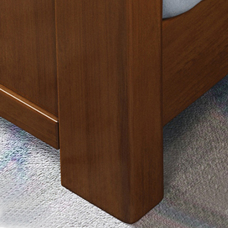 臻远ZY-SMC-156 现代简约实木床双人床 1.5米抽屉高箱高清大图