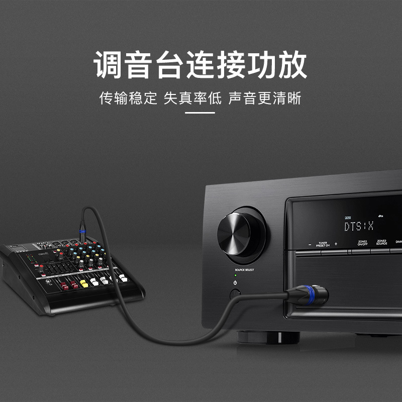 秋叶原卡农麦克风线音频线 母 单位:个