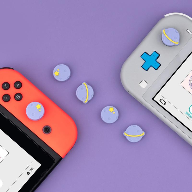 快乐星球摇杆帽 极想 任天堂国行switch摇杆帽 NS手柄保护套硅胶防滑Lite周边配件