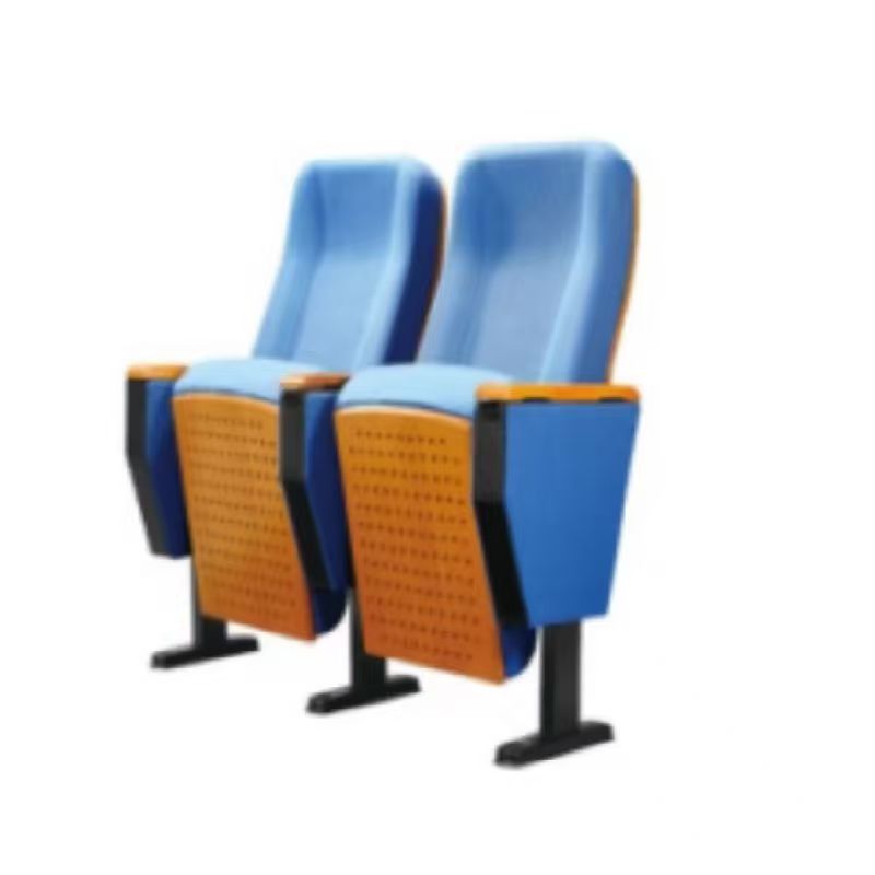 礼堂椅 一体式会议椅高清大图