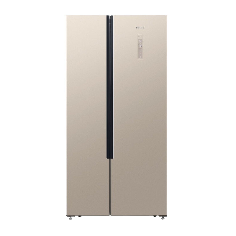 西门子(siemens)501升 超薄对开门冰箱 家用双开门 风冷无霜变频节能