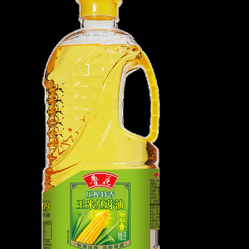 鲁花压榨特香玉米胚芽油1.6L 非转基因 食用油高清大图
