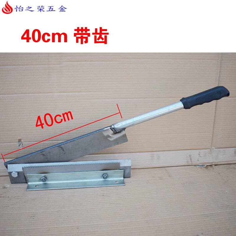 铡刀排骨铁皮铡刀铁皮剪板机手动铡刀家用小型刀铡锰钢切商用 大铡刀60无齿有座图片