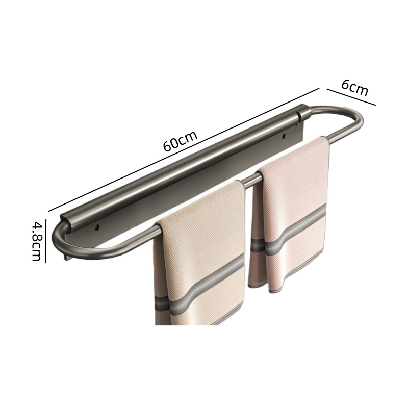 攸形 毛巾杆60cm个高清大图