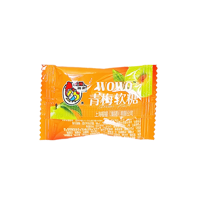 喔喔青梅软糖散装500g婚庆结婚喜糖休闲零食品高清大图