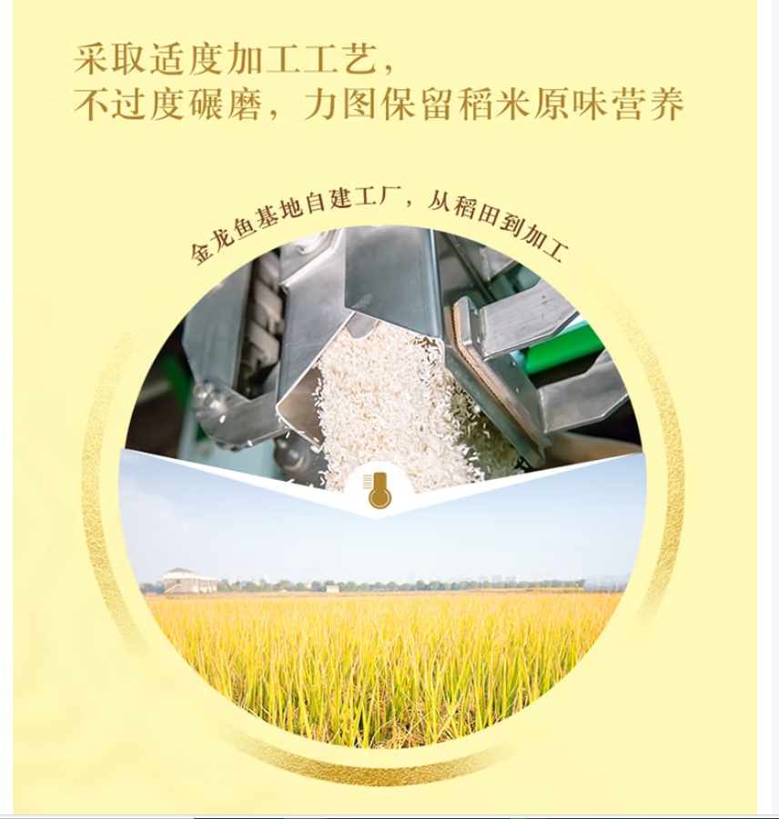金龙鱼 东北大米 优质东北大米 20斤高清大图