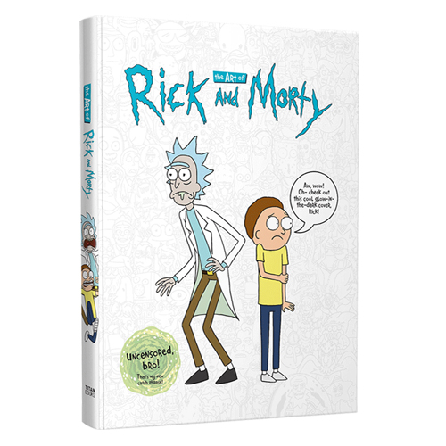 [正版]瑞克和莫蒂动画设定集1 英文原版 The Art of Rick and Morty 高分神作 脑洞大开 科幻高清大图