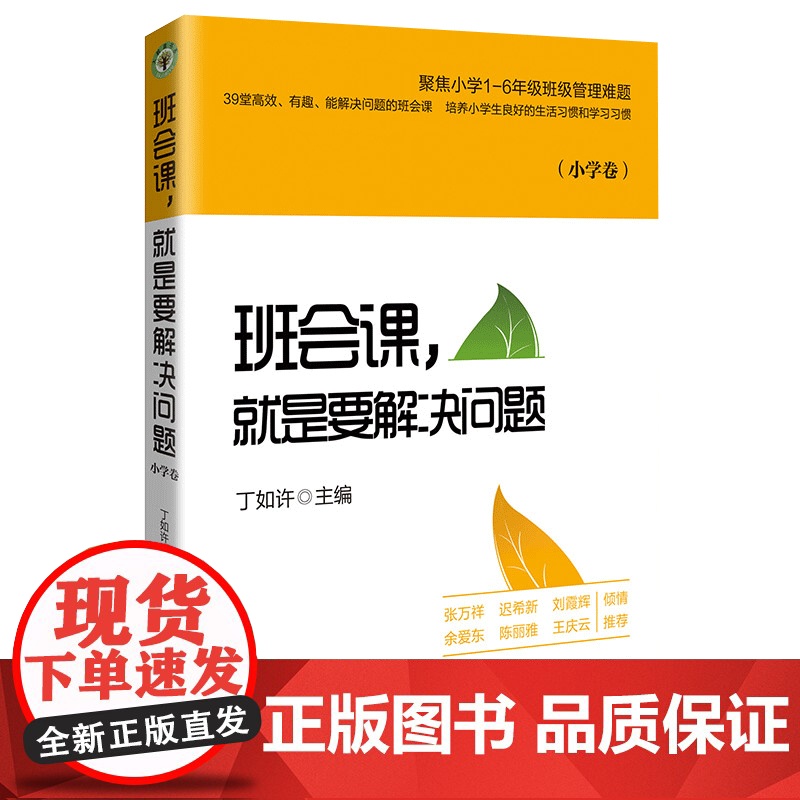 班会课,就是要解决问题(小学卷)(大教育书系)高清大图