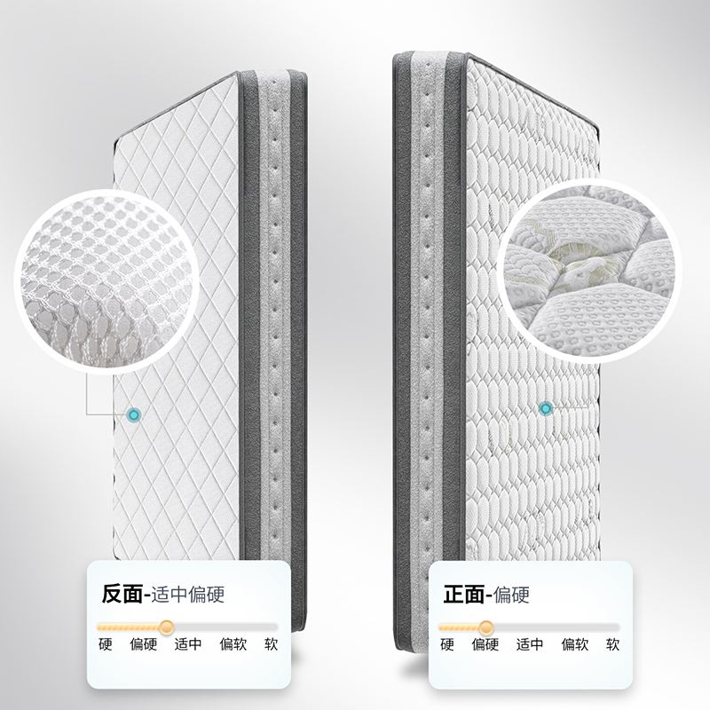 掌上明珠20cm椰棕弹簧床垫家经济型整网弹簧棕垫 深睡高清大图