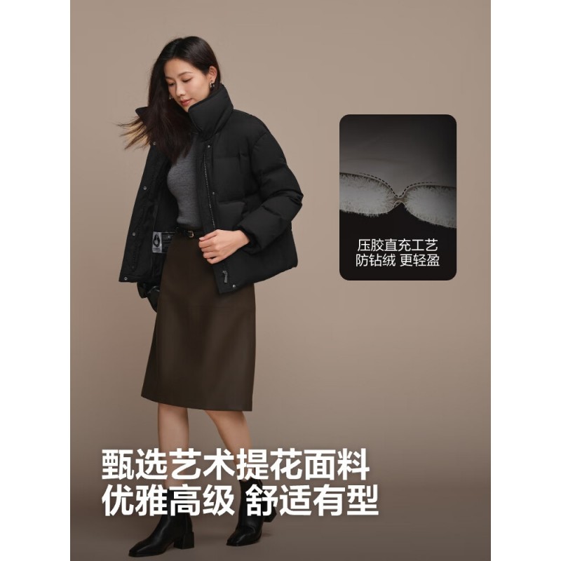 波司登(BoSiDeng) 25新款90鹅绒羽绒服女款高清大图