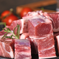 西鲜记 盐池滩羊 羔羊切块1kg/袋 带骨羊肉块 精选180天羔羊 乳嫩不膻 清炖红烧羊肉食材