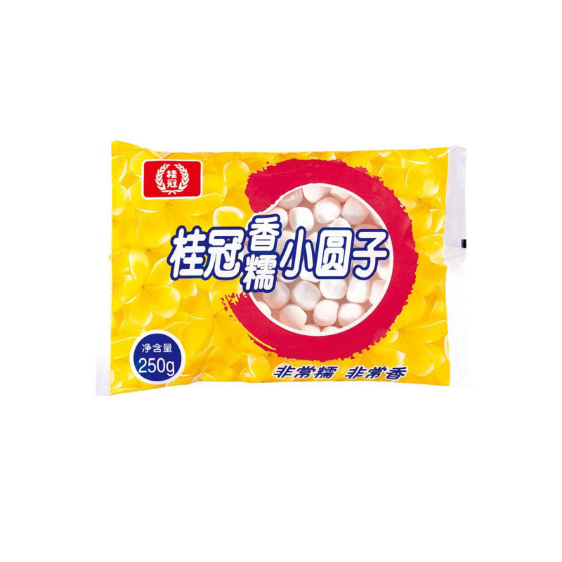桂冠香糯小圆子250g视频
