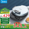 美的(Midea)电饼铛MC-JS3406双面悬浮加热煎饼机 下盘可拆洗悬浮式 加大加深烤盘 自动断电家用速脆技术煎烤机