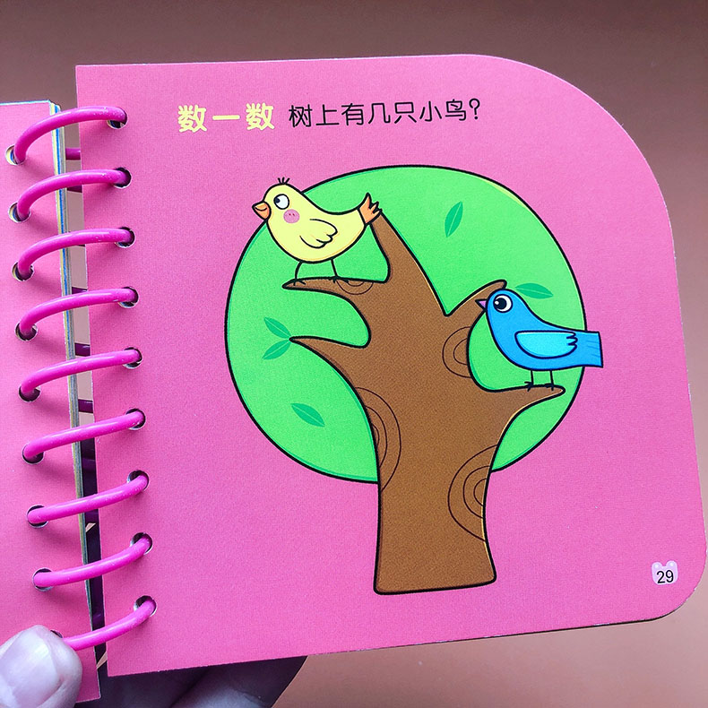 [正版]1岁宝宝益智早教卡片智力测试左右脑开发撕不烂翻翻书幼儿园学前班小班中大班数学思维训练书2岁3岁儿童观察力专注力高清大图