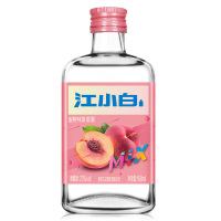 江小白蜜桃味果味白酒粮食高粱酒23度168ml*6瓶箱装低度酒高颜值礼盒