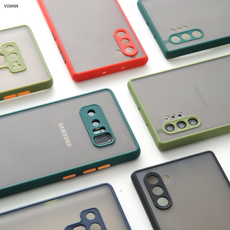VMONN三星note10手机壳note10plus硅胶note9摄像头全包边防摔保护套note8超薄简约note10