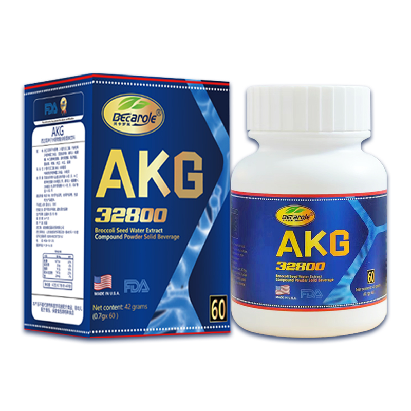 美国进口汤贝斯AKG胶囊 2-氧代戊二酸32800原装正品乙酰神经氨酸 60粒高清大图