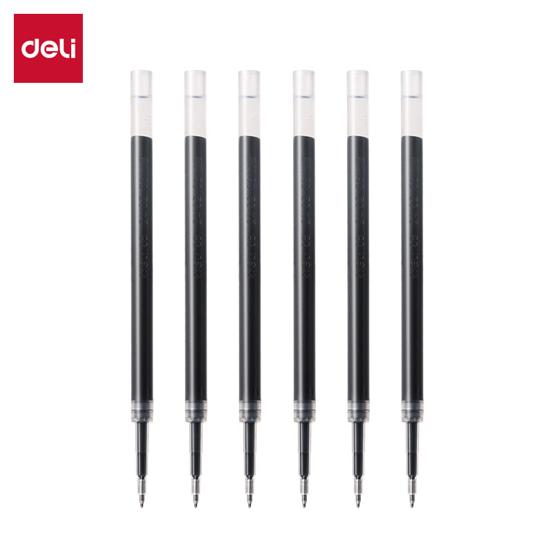 得力SE195-秒干中性笔替芯0.5mm-20支/盒高清大图