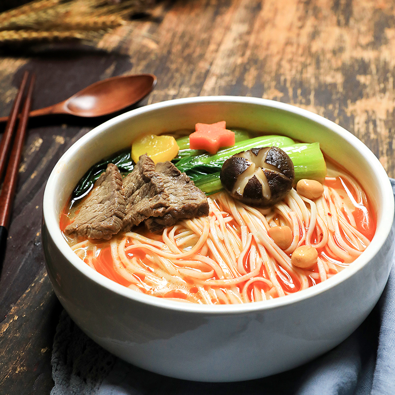 燕之坊绿豆葛根杂粮挂面300g 粗粮面 挂面杂粮拌面