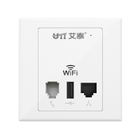 艾泰 （UTT）WA505N 300M室内入墙式无线AP 酒店式无线WIFI接入点/集中式管理