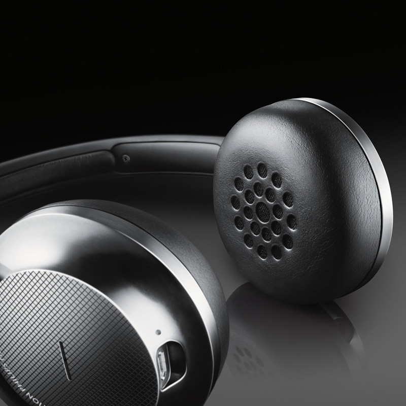 Philips/飞利浦 NC1头戴式消噪降噪HIFI高解析发烧耳机耳麦高清大图