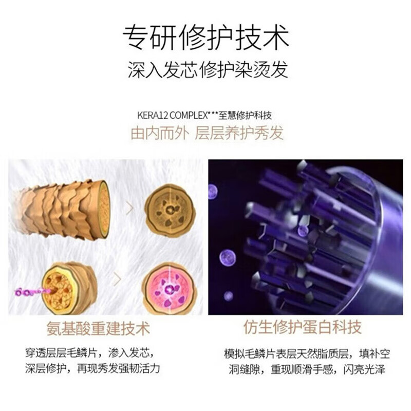 Schwarzkopf施华蔻羊绒脂滋养营养水精油护发染烫修护保湿顺滑修护干枯营养喷雾150ml