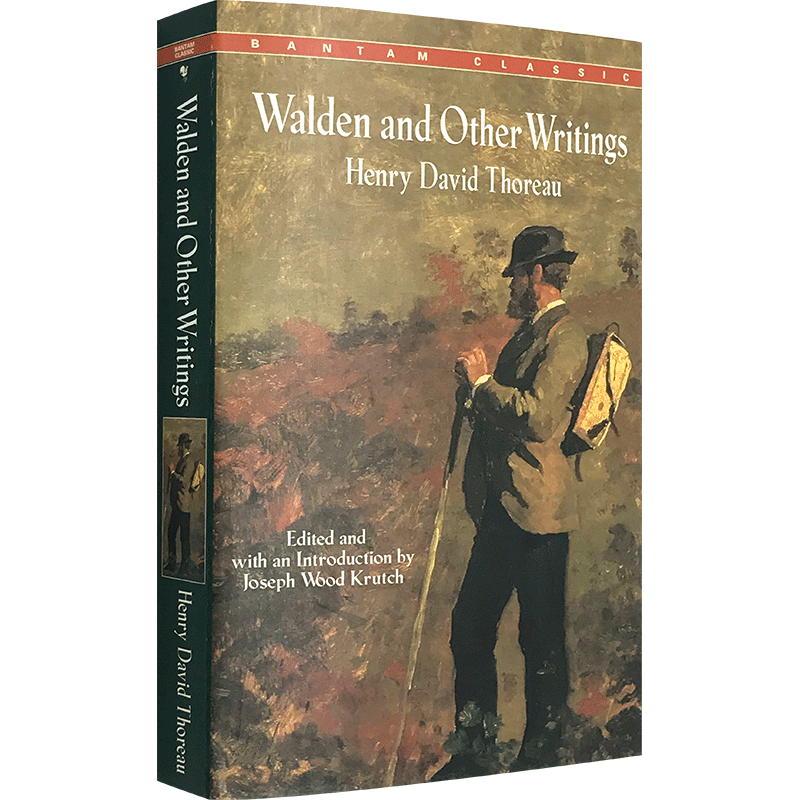 物种起源 [正版]瓦尔登湖 英文原版 Walden and Other Writings 梭罗作品集 英文版文学小说 进