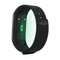 华米AMAZFIT 米动手环 猎豹黑 华米手环精致彩色触屏 金属曲面边框 50米防水 天气显示/微信内容通知