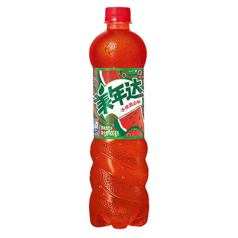 美年达冰镇西瓜味500ml