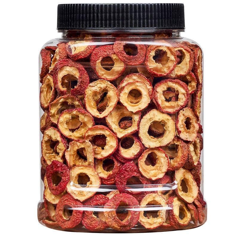 无核山楂片批发250g罐山楂片干山楂干泡水罐装山楂干片批发价精品罐装
