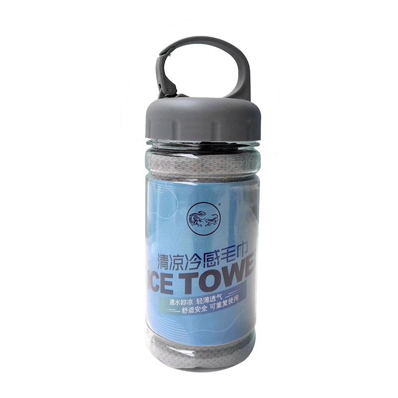 龙虎清凉冷感毛巾(罐装)高清大图