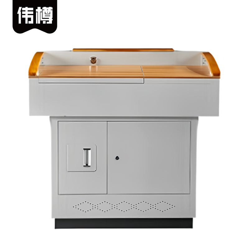 伟樽多媒体讲台120*78*100cm张高清大图