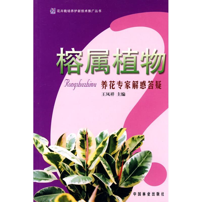 正版新书】榕属植物养花专家解惑答疑/花卉栽培养护新技术推广丛