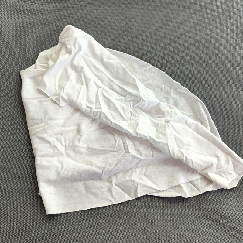 谐晟 本白规则擦机布 全棉工业抹布吸水吸油不掉毛擦拭布 30*40cm 25kg 可定制