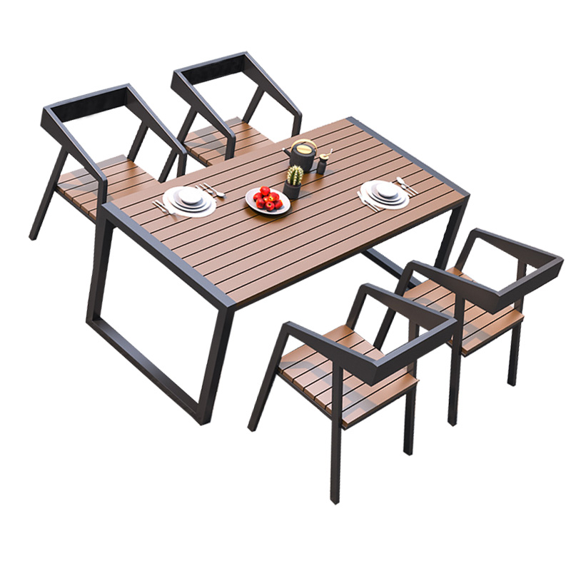 翼澜 户外桌椅 四椅 套高清大图