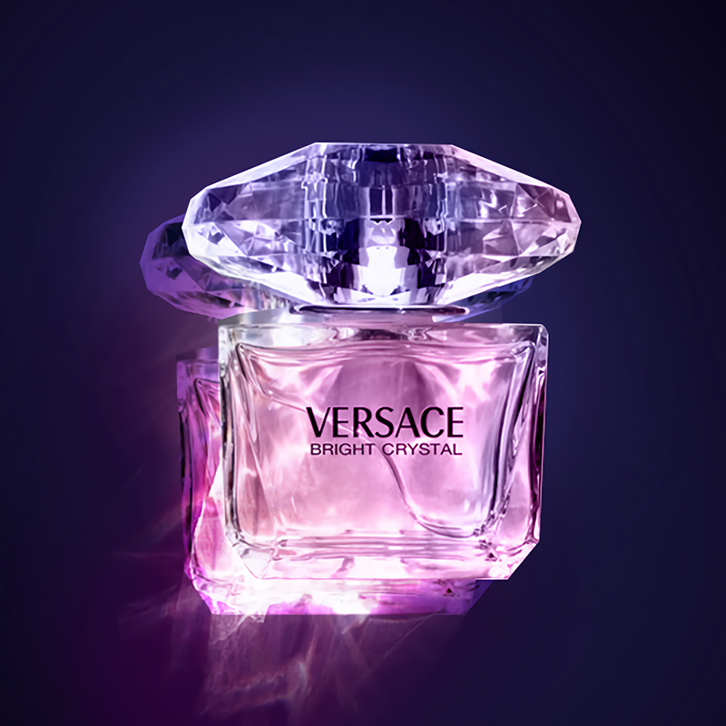 [易烊千玺同款]VERSACE 范思哲晶钻女士淡香水 90ml/瓶 迷人女香 水晶香恋